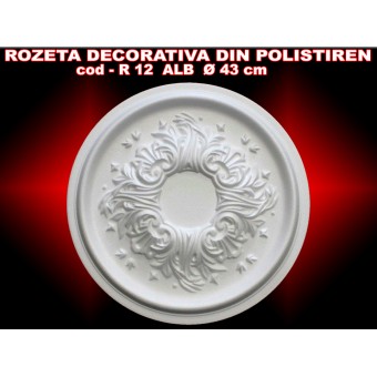Rozeta decorativa din polistiren R-12